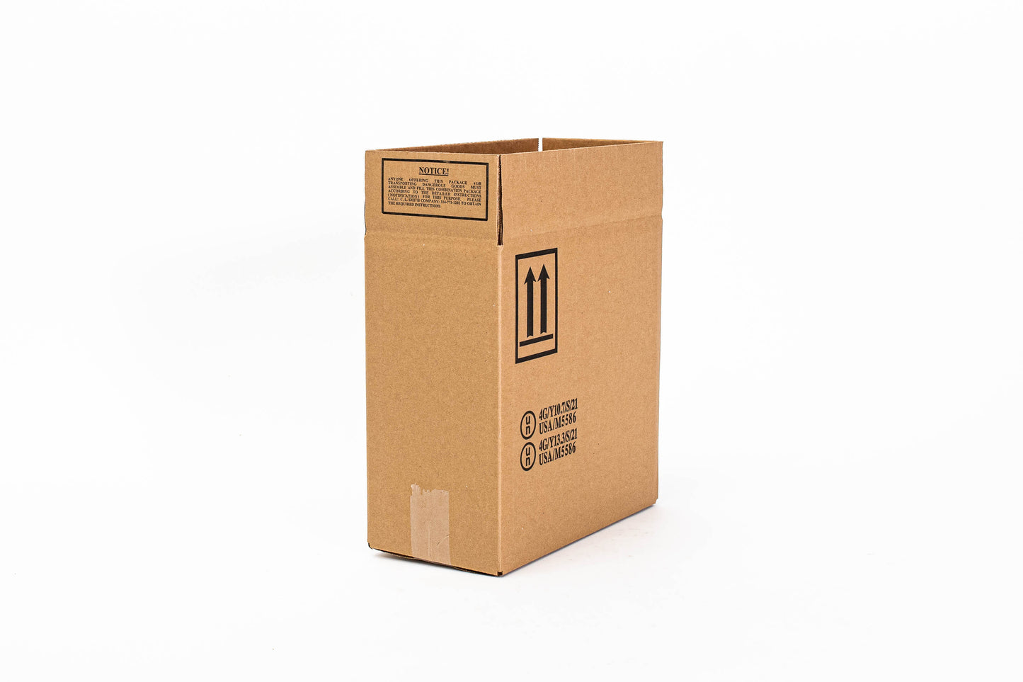 UN Certified 2-in 1 Gallon Industrial Round Bottle Corrugate Packaging