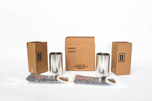 UN4GV 2-in 1 Liter/32 oz (or less) Special Permit Packaging Kit